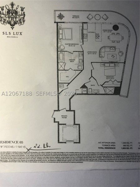 Apartment for rent at SLS Lux Brickell 1705