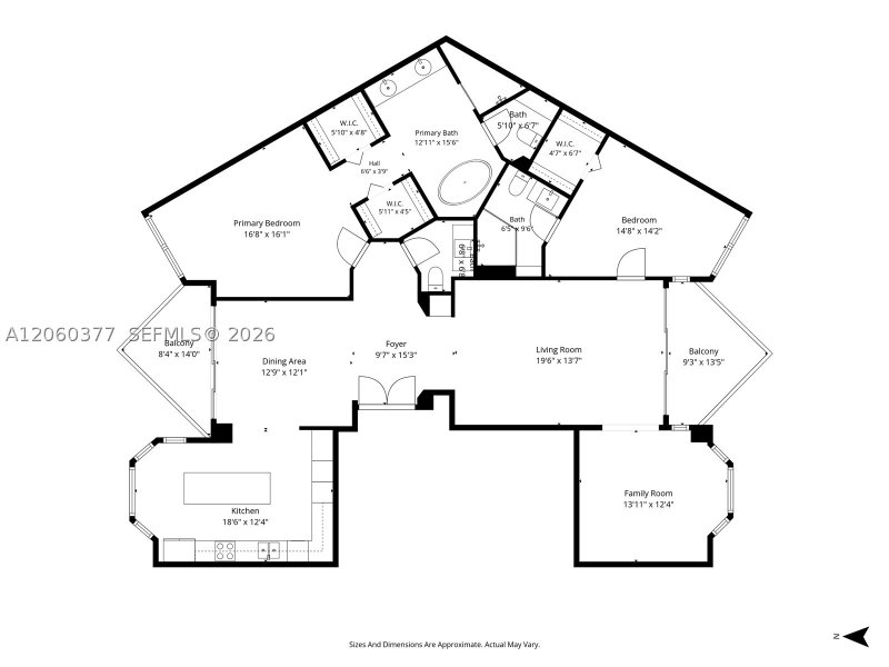 Condo for sale at Portofino Tower 2104