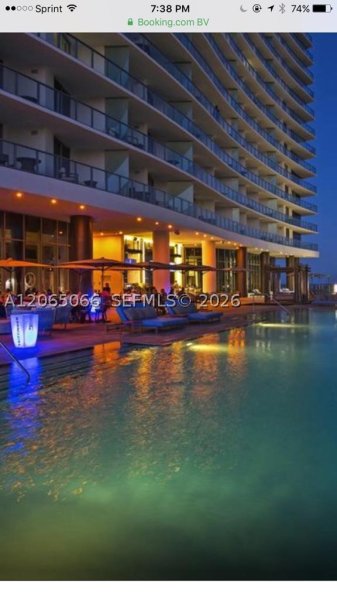 Condo for sale at Hyde Beach Resort Hollywood 3605