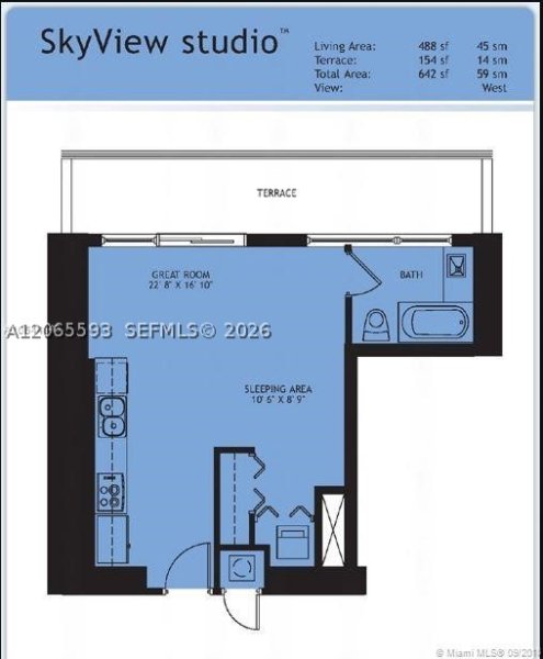 Apartment for rent at Infinity on Brickell 2519