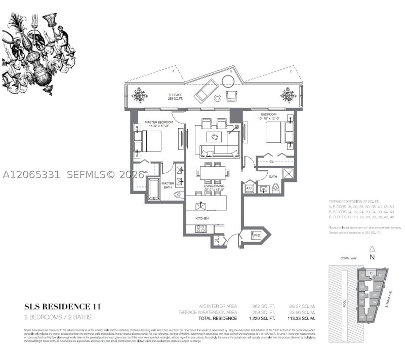 Comprar apartamento en Dua Miami - SLS Brickell Condo 2411