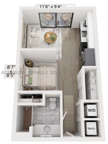 Alquiler de apartamento en Vida at the Point 413
