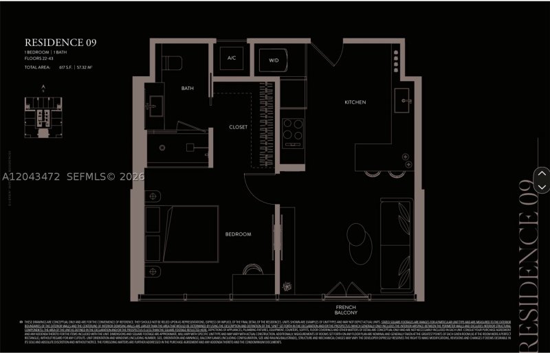 Comprar apartamento no E11EVEN Hotel & Residences 2409