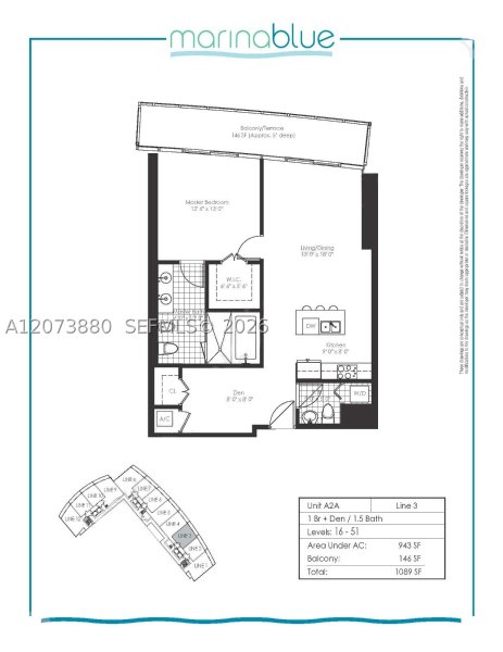 Alquiler de apartamento en Marina Blue 2403