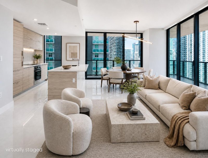 Apartment for rent at Dua Miami - SLS Brickell Condo 2401