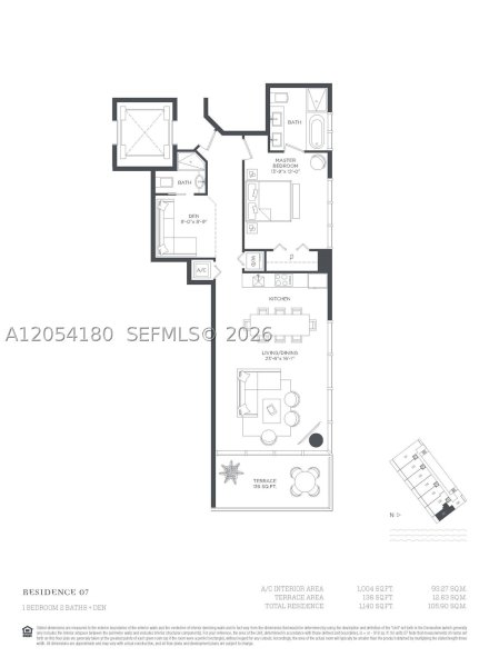 Condo for sale at Paraiso Bay Miami 1507