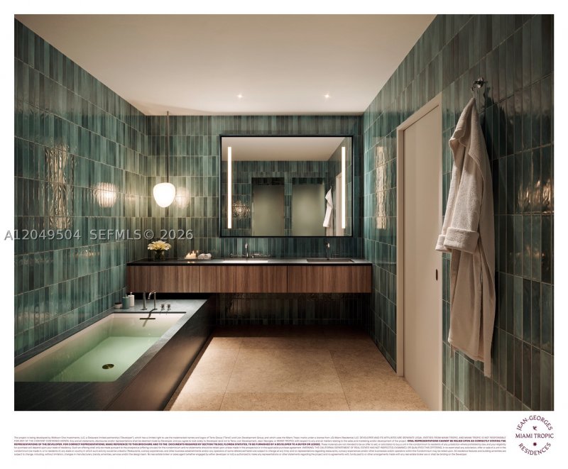 Condo for sale at Jean-Georges Miami Tropic Residences 3508