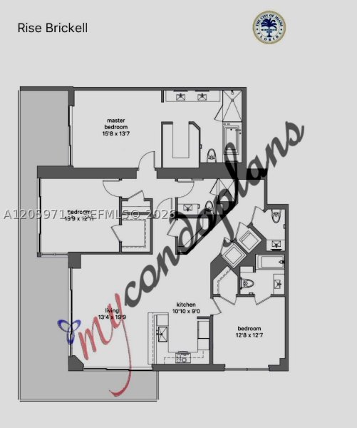 Aluguel de apartamento no Brickell City Centre Rise 2902
