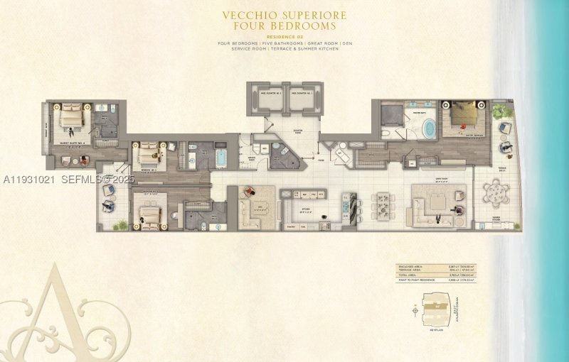 Comprar apartamento en The Estates at Acqualina 1002