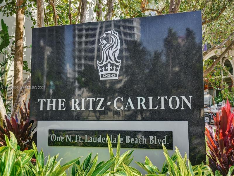 Condo for sale at Ritz Carlton Residences Fort Lauderdale Beach 1806