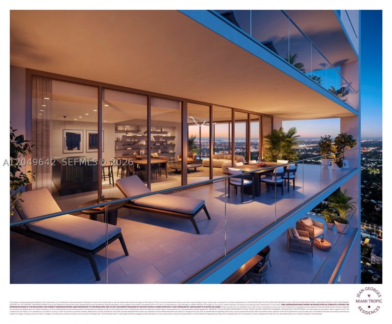 Condo for sale at Jean-Georges Miami Tropic Residences 2004
