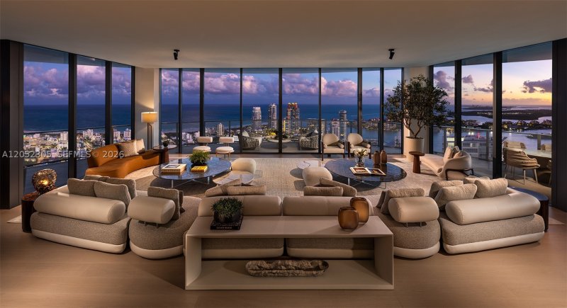 Apartment for rent at Five Park Miami Beach PH4701