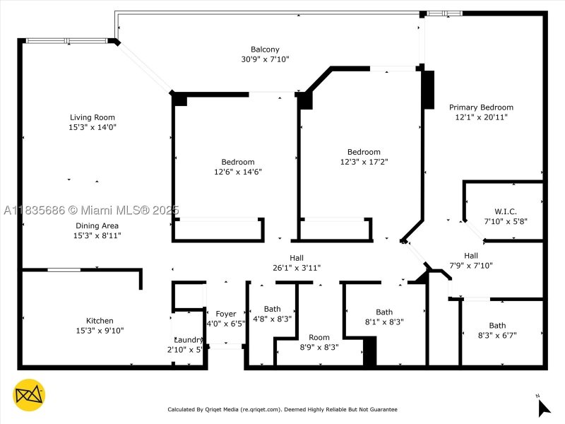 Comprar apartamento no Brickell Key One A1404