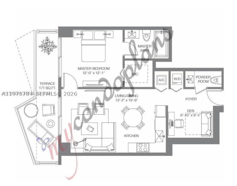 Apartment for rent at Dua Miami - SLS Brickell Condo 2408
