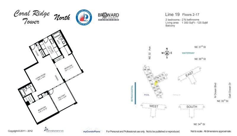 Comprar apartamento no Coral Ridge Towers North 619