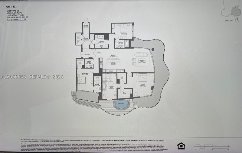 Condo for sale at Pier Sixty-Six Residences Azul 803