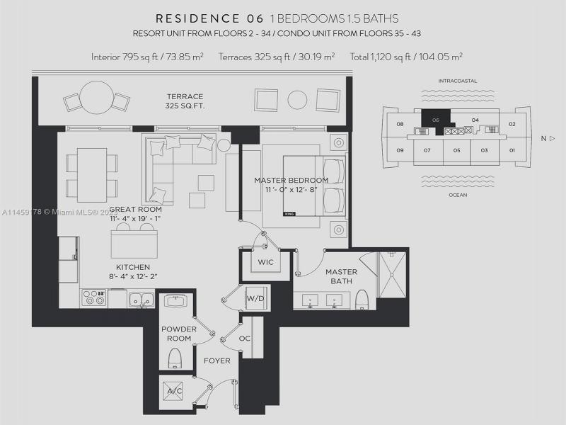 Condo for sale at Hyde Beach House R2206