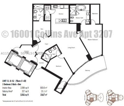 Trump Tower One Apt #3207