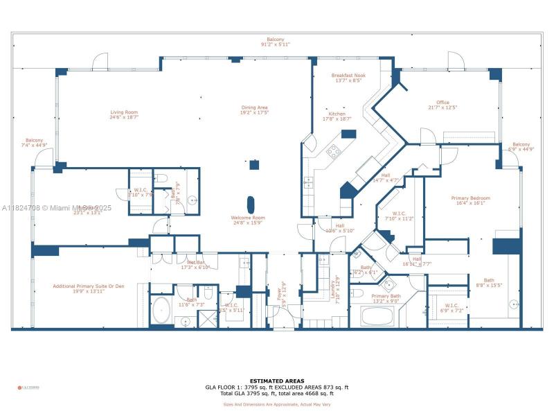Condo for sale at Point of Americas 1501-1503