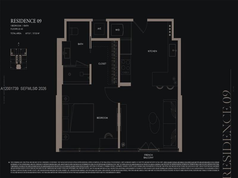 Comprar apartamento no E11EVEN Hotel & Residences 2809