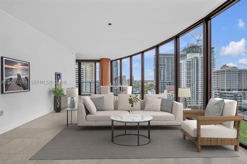 Condo for sale at Las Olas River House 1602
