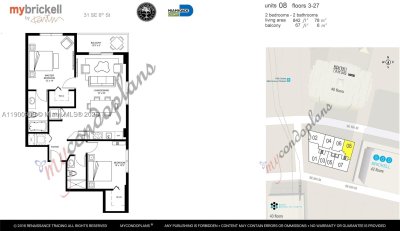 Comprar apartamento en MyBrickell Condo 2508