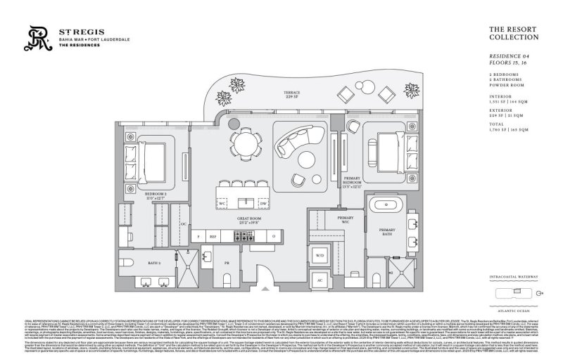 Condo for sale at The St. Regis Bahia Mar Fort Lauderdale R 1604