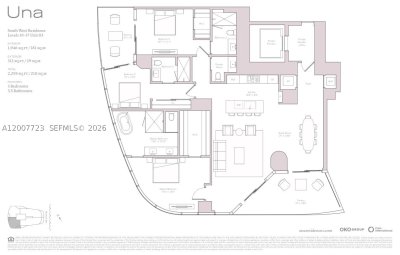 Comprar apartamento no Una Residences at Brickell 3303