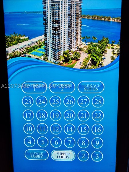 Condo for sale at Brickell Bay Club 2814