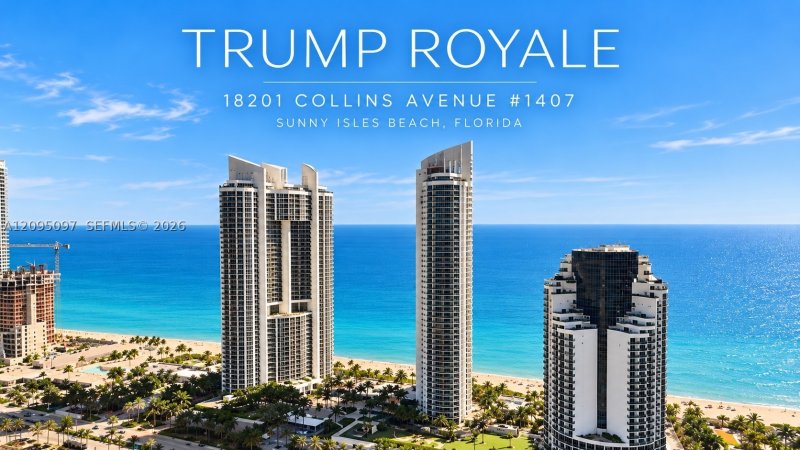 Condo for sale at Trump Royale 1407