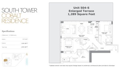 Selene Oceanfront Residences Apt #504-s