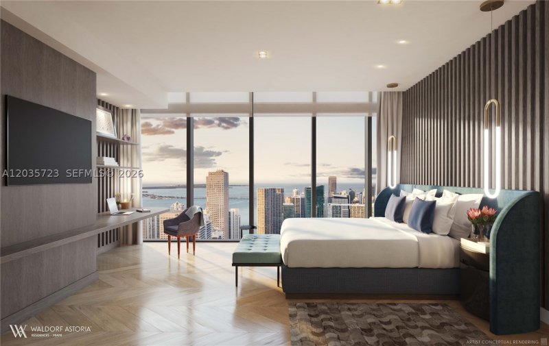 Condo for sale at Waldorf Astoria Miami Hotel and Residences 8004