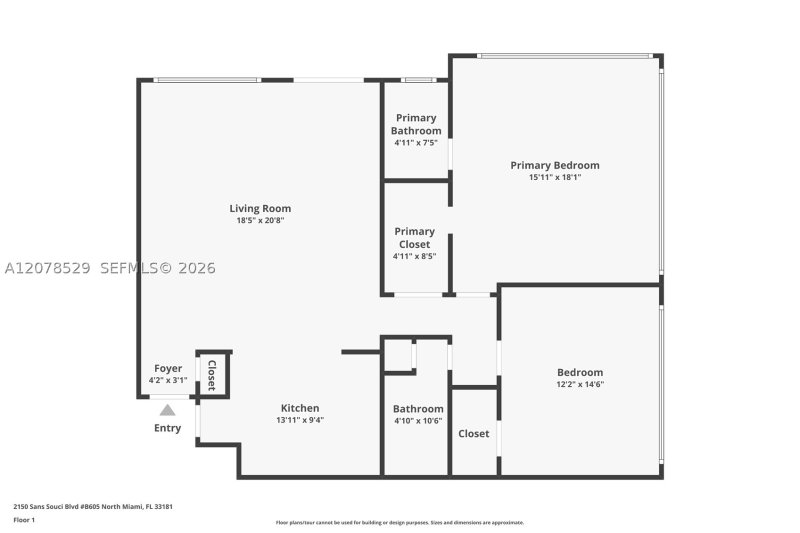 Condo for sale at Bayview Towers B605