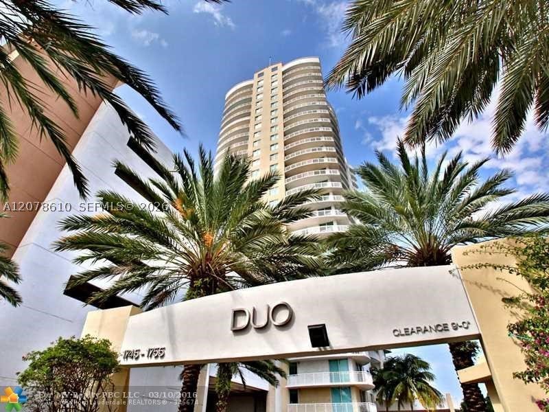 Apartment for rent at Duo Condo 1408E