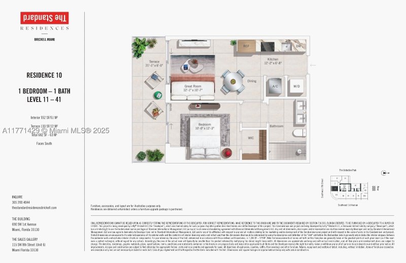 Condo for sale at The Standard Residences Brickell 4010
