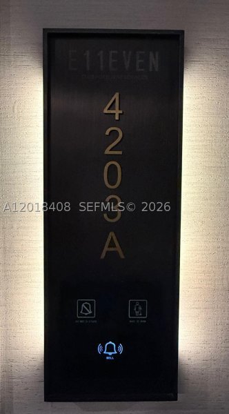 Alquiler de apartamento en E11EVEN Hotel & Residences 4203A