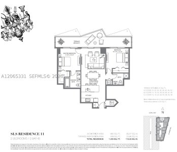 Comprar apartamento en Dua Miami - SLS Brickell Condo 2411