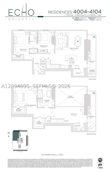 Comprar apartamento no Echo Brickell 4004