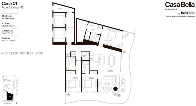 Comprar apartamento no Casa Bella 3001
