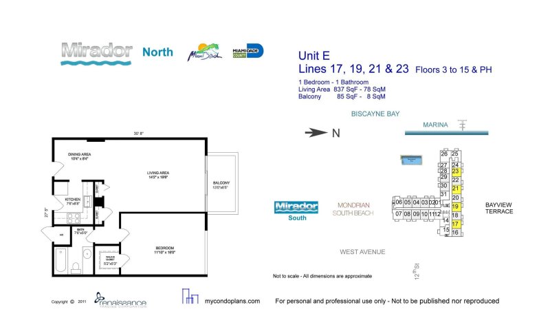 Comprar apartamento en Mirador North Tower 1521