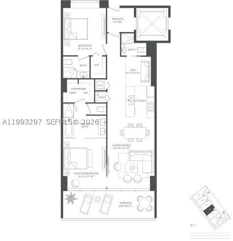 Comprar apartamento en Paraiso Bay Miami 2104