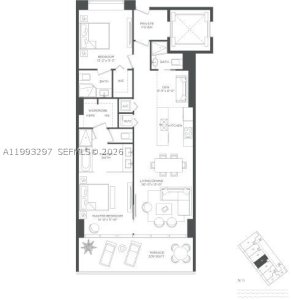 Comprar apartamento no Paraiso Bay Miami 2104
