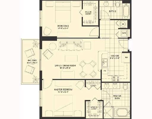 Apartment for rent at Puerta De Palmas 1015