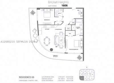 Comprar apartamento no Brickell Heights East 1606