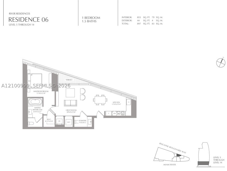 Comprar apartamento en Aston Martin Residences 506E