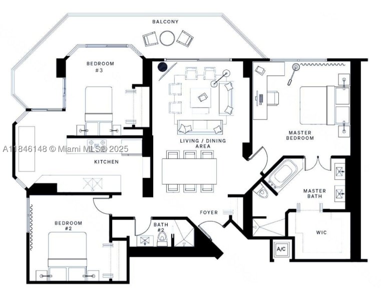 Comprar apartamento en Mystic Pointe 600 1205