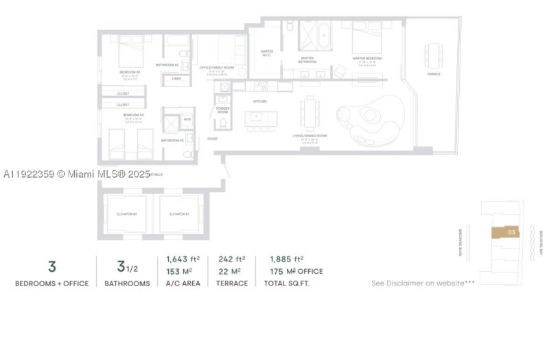 Condo for sale at Aria Reserve Miami 2003