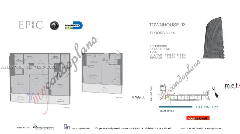 Comprar apartamento no Epic Miami 703