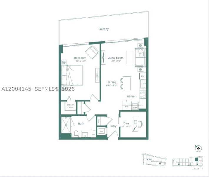 Condo for sale at Vista Harbor Residences & Yacht Club 728