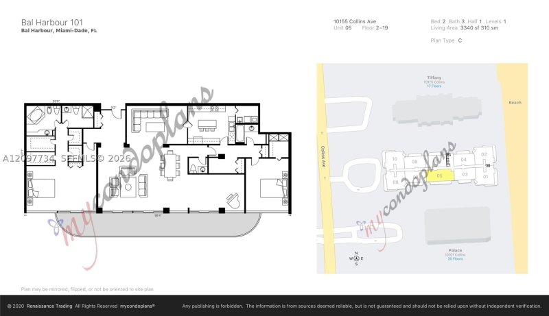 Comprar apartamento en Bal Harbour 101 Condo 305